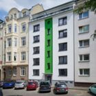 Fassade der Vorderseite nach der Fertigstellung