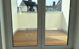 Einblick Balkon